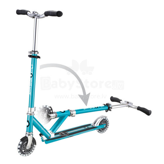 GLOBBER scooter Flow Element Lights, blue-green, 721-301