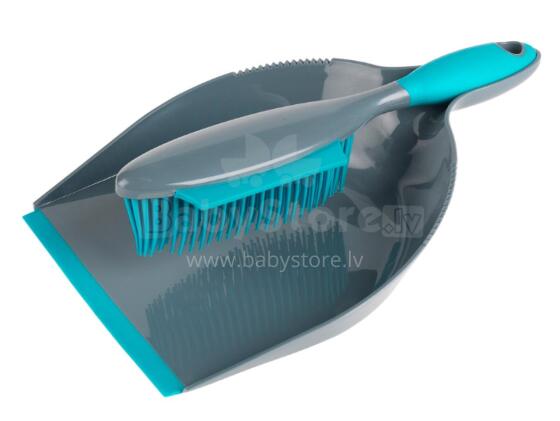 Beldray LA069351FP1EU7 Pet Plus Rubber Head Dustpan & Brush