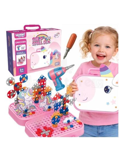 WOOPIE 3D Unicorn Building and Dismantling Blocks