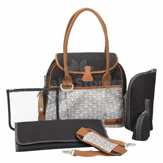 „Babymoov Style“ krepšys juodas „Art.A043563“ Didelis, patogus ir stilingas krepšys motinoms
