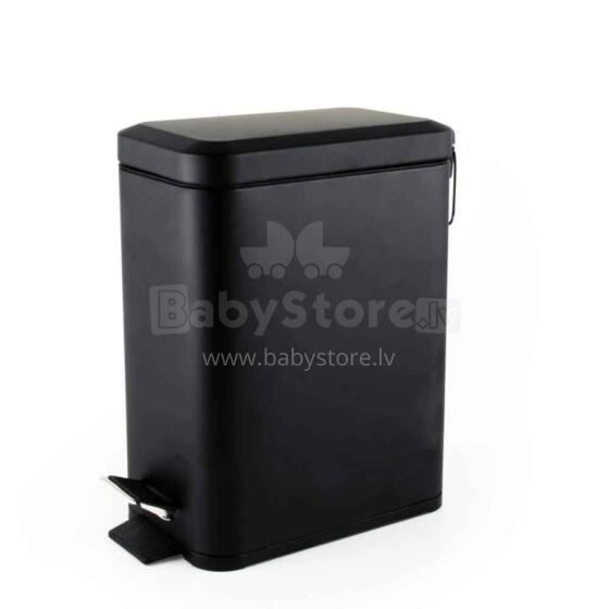 Beldray LA041173BLKPEU7  Slimline Pedal Bin - Black 5-Litre