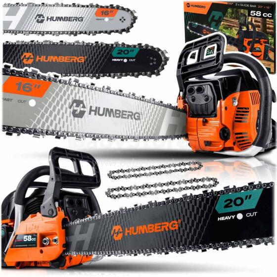 Gasoline Chainsaw Wood Cutter 16" Humberg HM-662