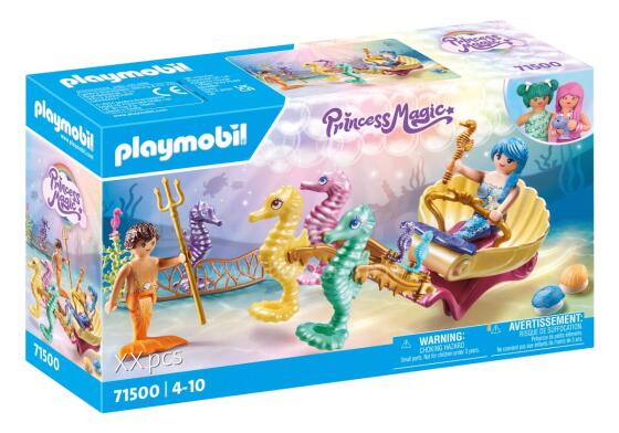 PLAYMOBIL MERMAIDS Mermaid Seahorse Carriage 71500