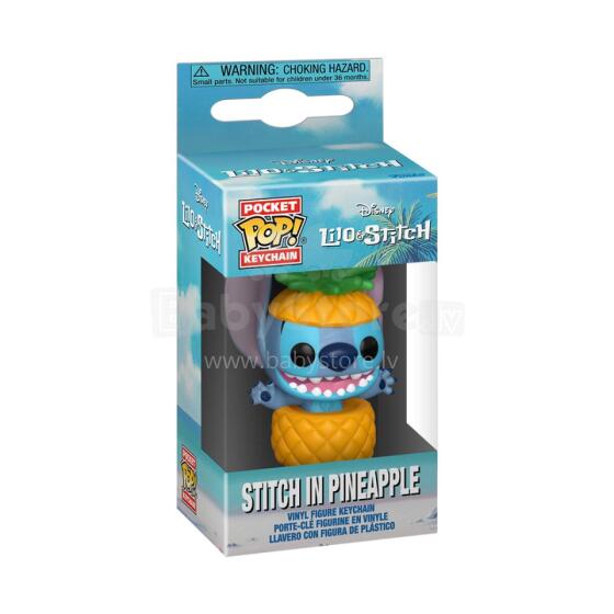 FUNKO POP! Keychain: Disney: Lilo & Stitch - Stitch in pineapple​