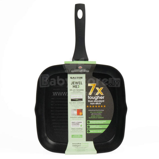 Salter BW116231SA Jewel Hex 28cm Griddle Pan
