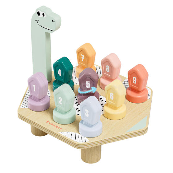 Color & Number Learning Game Dino 36m+, TopBright