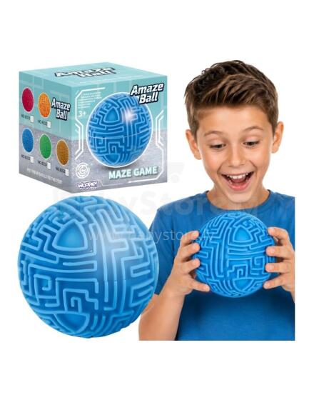 WOOPIE Blue Ball 3D Maze Dexterity Game Amaze Ball