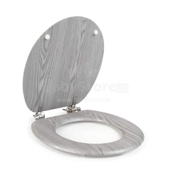 Beldray LA00000074GRYPEU7 Wooden Toilet Seat