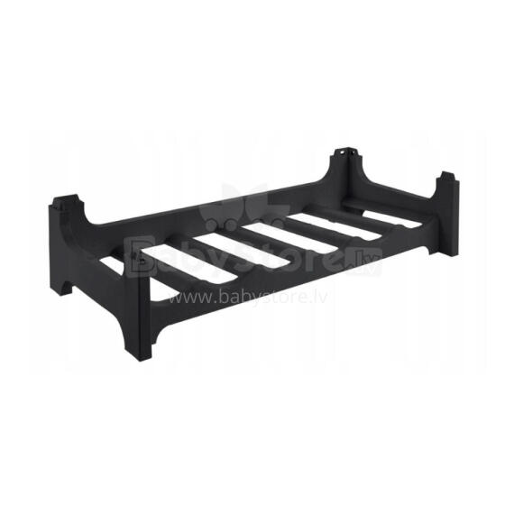 Wine rack Rico for 6 bottles 60x28x14 cm black