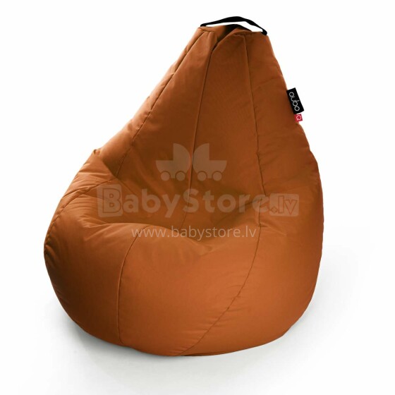 Qubo™ Comfort 120 Mango Pop Augstas kvalitātes krēsls Bean Bag