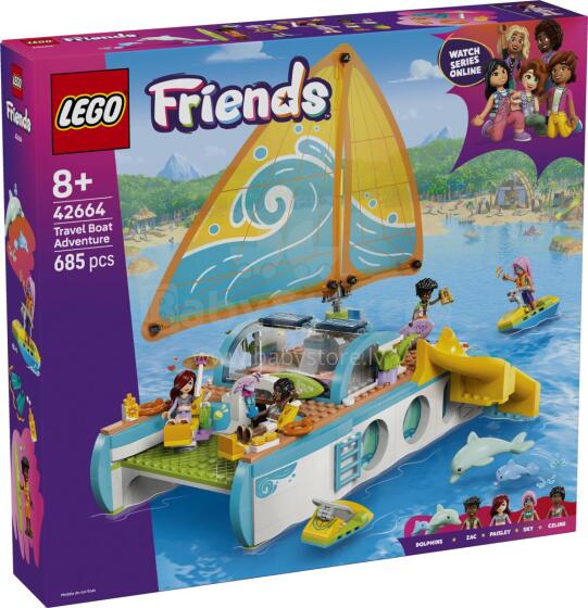 LEGO Friends Travel Boat Adventure

