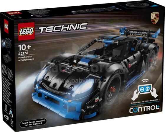 LEGO Technic Porsche GT4 e-Performance sacīkšu auto