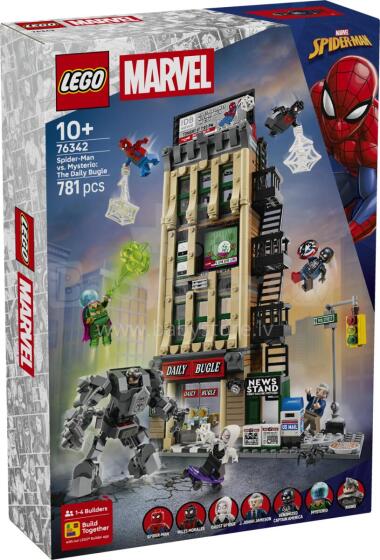 LEGO Super Heroes Spider-Man vs. Mysterio: The Daily Bugle