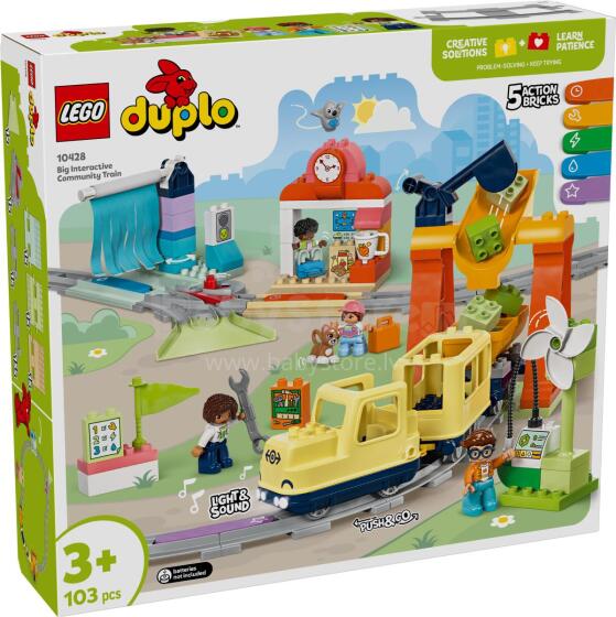 LEGO DUPLO Big Interactive Community Train