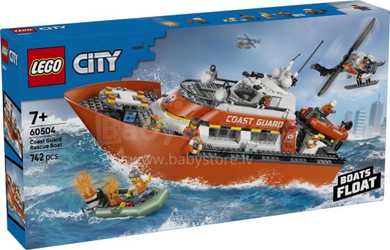 LEGO City Coast Guard Rescue Boat & Helicopter