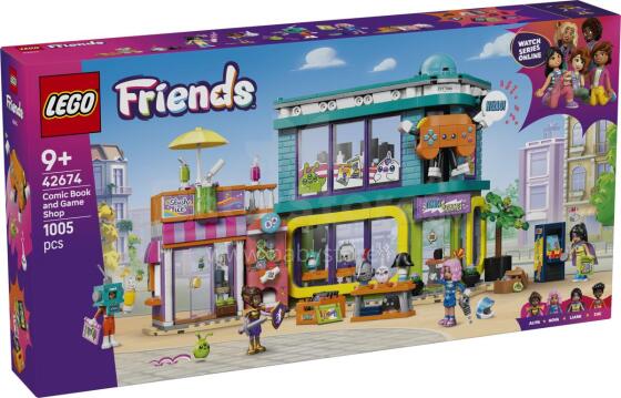 LEGO Friends Comic Book and Game Store
