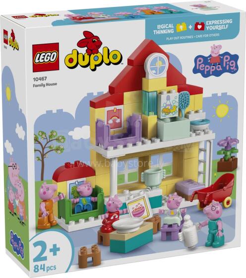 LEGO DUPLO Peppa Pig ģimenes māja