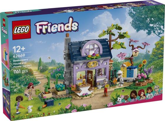 LEGO Friends Дом пчеловодов и Цветочный сад