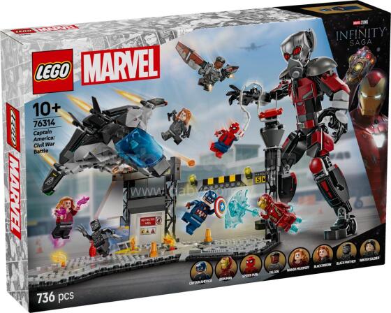LEGO Super Heroes Kapteinis Amerika: Pilsoņu karš Rīcības cīņa