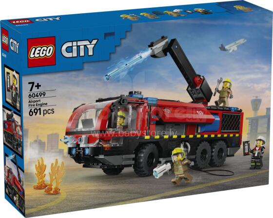 LEGO City Lidostas Ugunsdzēsēju Auto
