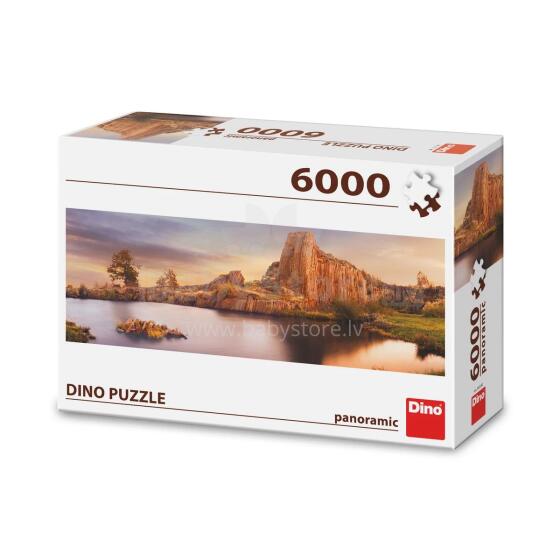 Dino Panoramic Puzzle 6000 Gabali: Kunga Klints