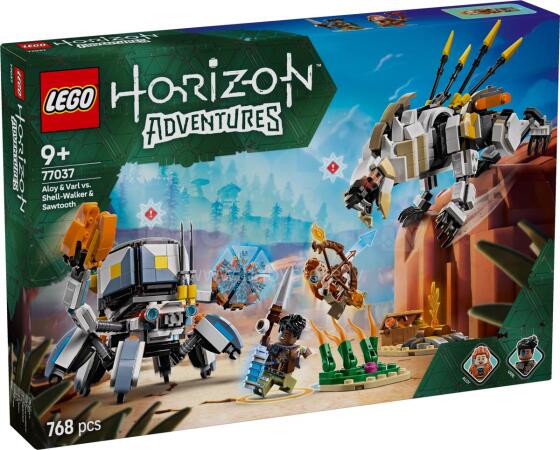 LEGO Horizon Aloy ja Varl vs. Shell-Walker ja Sawtooth