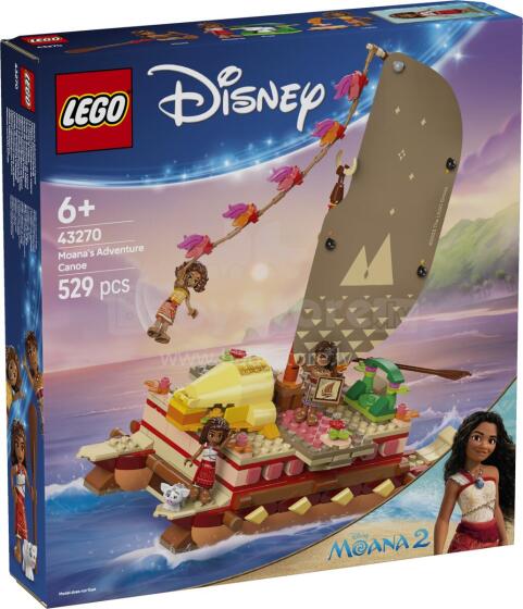 LEGO Disney Princess Moana's Adventure Canoe
