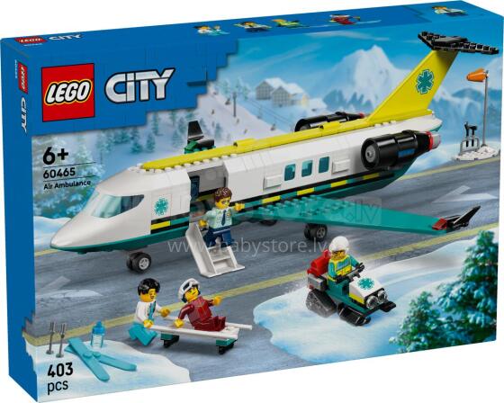 LEGO City Avārijas Gaisa Ambulance