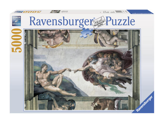 Ravensburger puzle 5000 gabali Adam's Creation