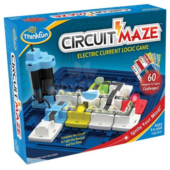 ThinkFun Logic Game Circuit Maze