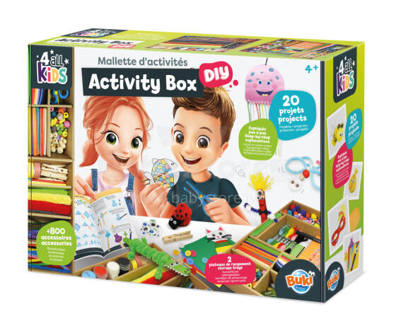 Buki Activity Set with 800+ extras