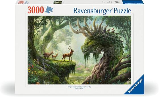 Пазл Ravensburger 3000 деталей Дракон оживает