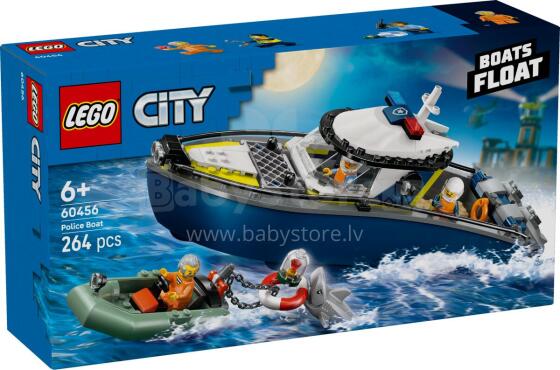 LEGO Город Полиция Погоня на Лодке