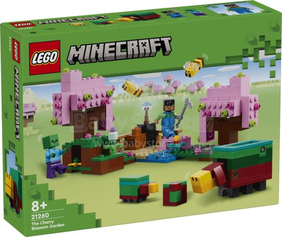 LEGO Minecraft The Cherry Blossom Garden