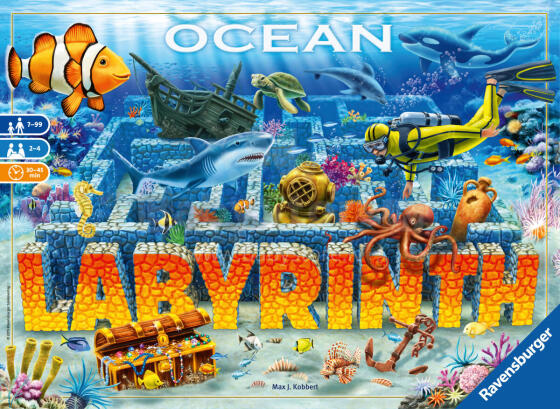 Ravensburger galda spēle Labirints Okeānā