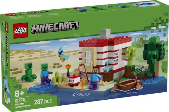 LEGO Minecraft TNT džungļu māja