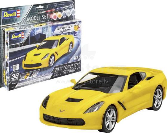 Revell Model Set 2014 Corvette Stingray 1:25 Easy-Click