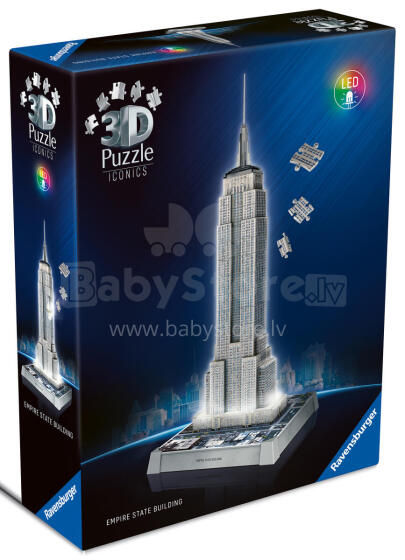 Ravensburger 3D Puzzle With LED Light: Empire State Building