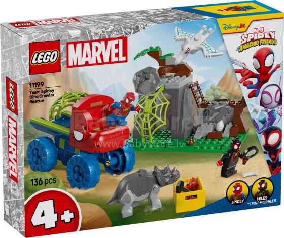LEGO Spidey komanda Spidey Dino Crawler glābšana