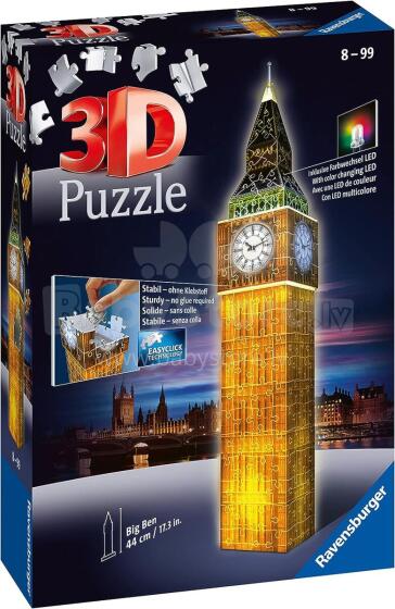 Ravensburger 3D Big Ben: Nakts izdevums