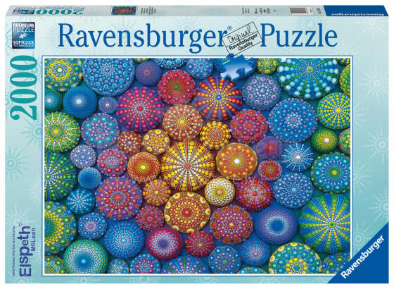 Ravensburger puzle 2000 gabali Mandala