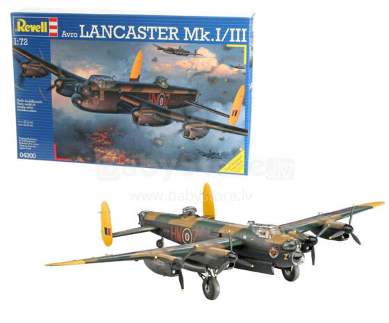 Revell Plastic Model Avro 683 Lancaster Mk.I/III 1:72