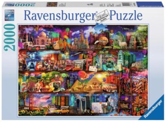 Пазл Ravensburger 2000 деталей Мир книг