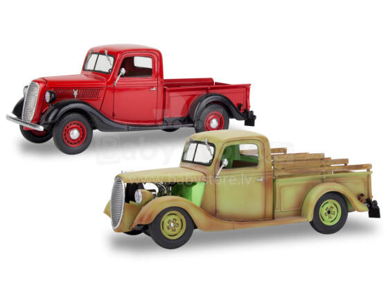 Revell Plastic Model 1937 Ford Pickup Street Rod with Surf Board 1:25