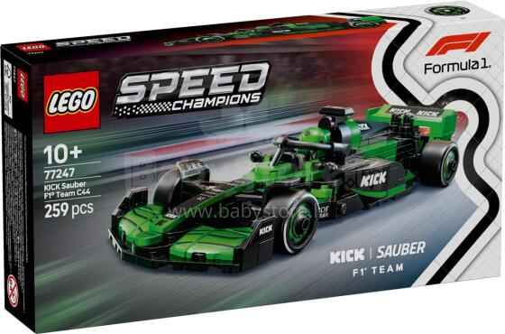 LEGO Speed Champions KICK Sauber F1 Team C44 Race Car