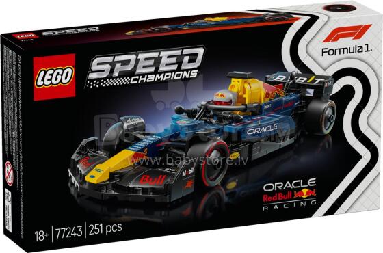 LEGO Speed Champions Oracle Red Bull Racing RB20 F1 sacīkšu auto