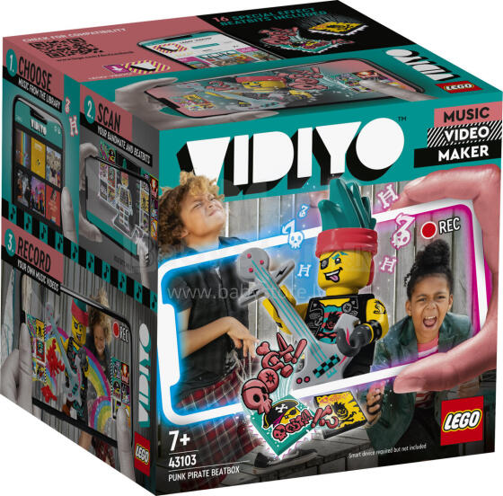 LEGO Vidiyo Панк Пират Битбокс