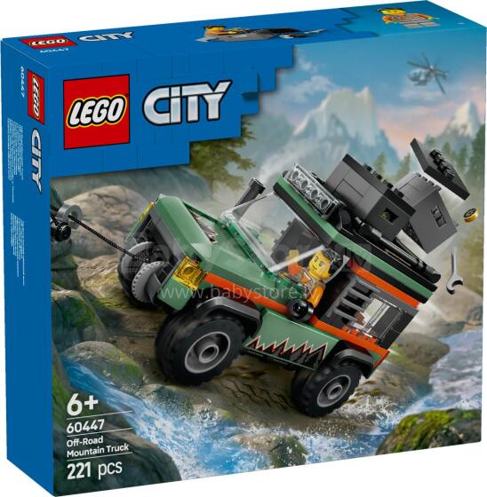 LEGO City Off-Road 4x4 Kalnu Kravas Auto