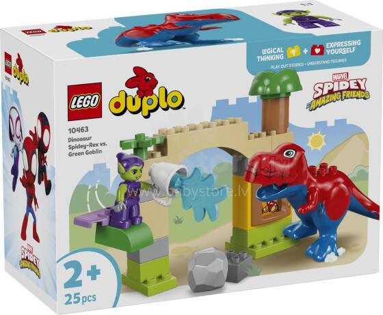 LEGO DUPLO Disney Dinosaur Spidey-Rex vs. Green Goblin
