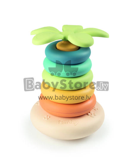 Smoby Bioplastic Roly Poly Pyramid